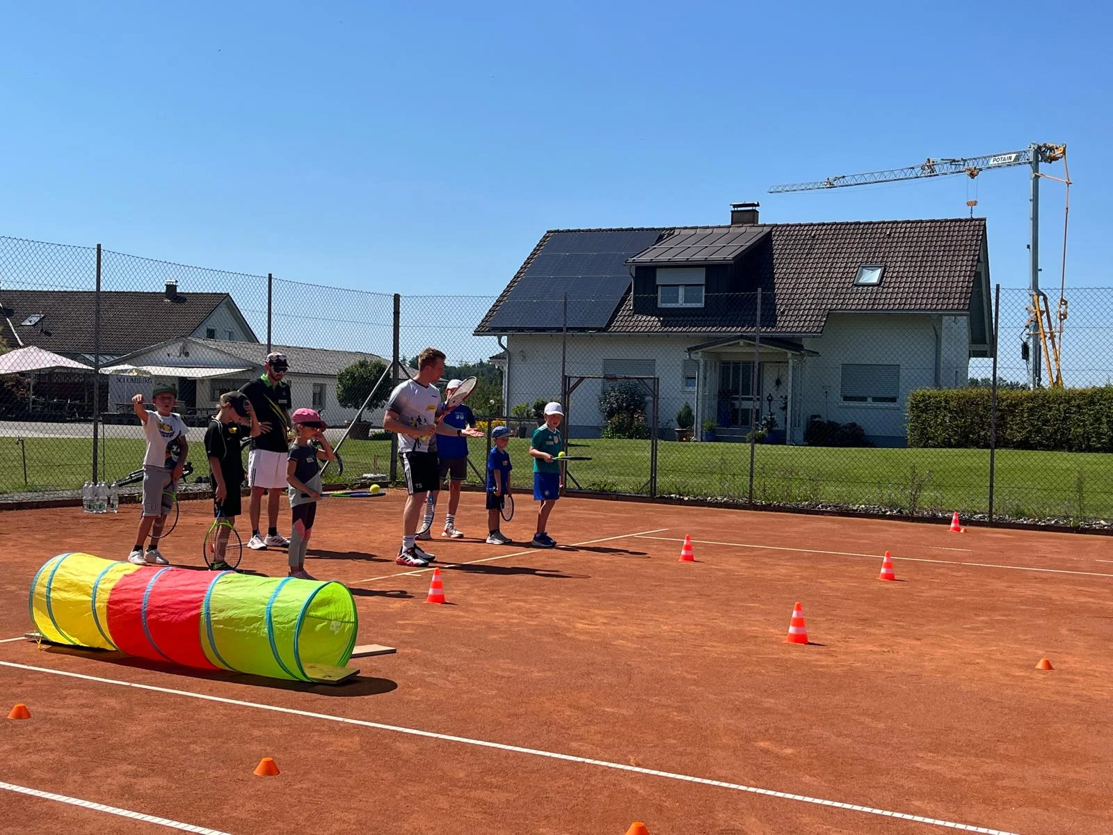 Hindernislauf beim Kinderferienprogramm